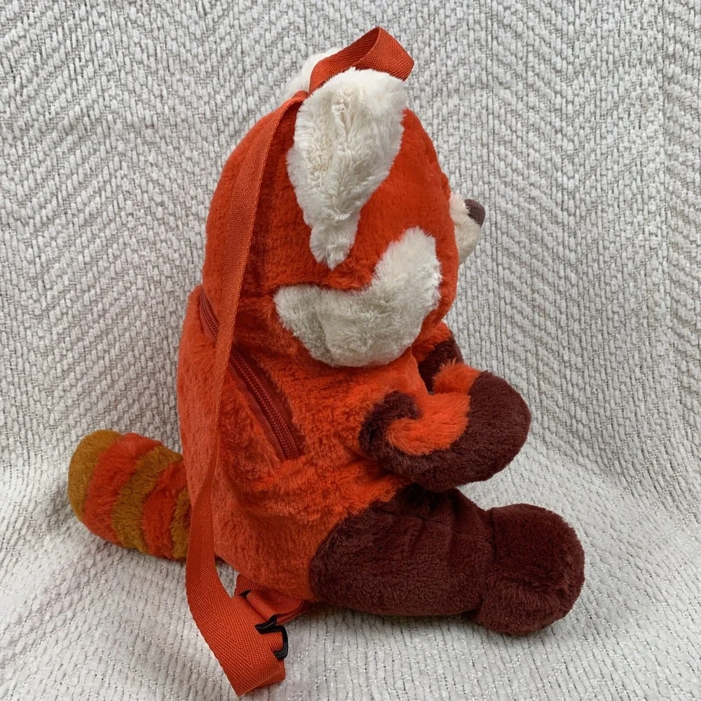 Turning Red Mei‎ Panda Plush Backpack Bag Disney Pixar 12